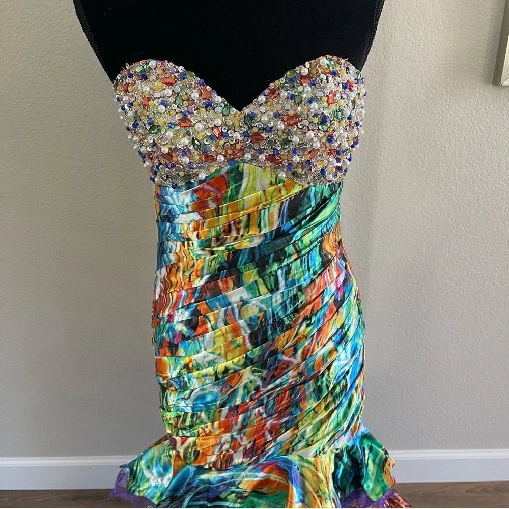 NWT Bicici & Coty Formal Dress/Gown | S - Picture 9 of 13